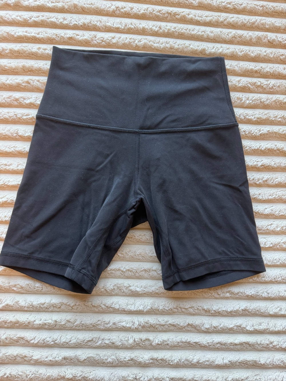 lululemon athletica Black High-Rise Bike Shorts